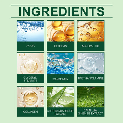 Collagen body lotion for dry skin