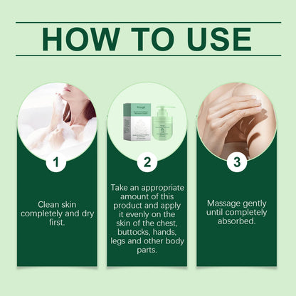 Collagen body lotion for dry skin