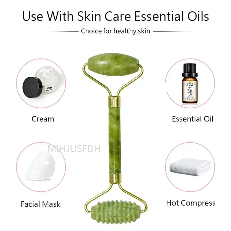 natural jade roller